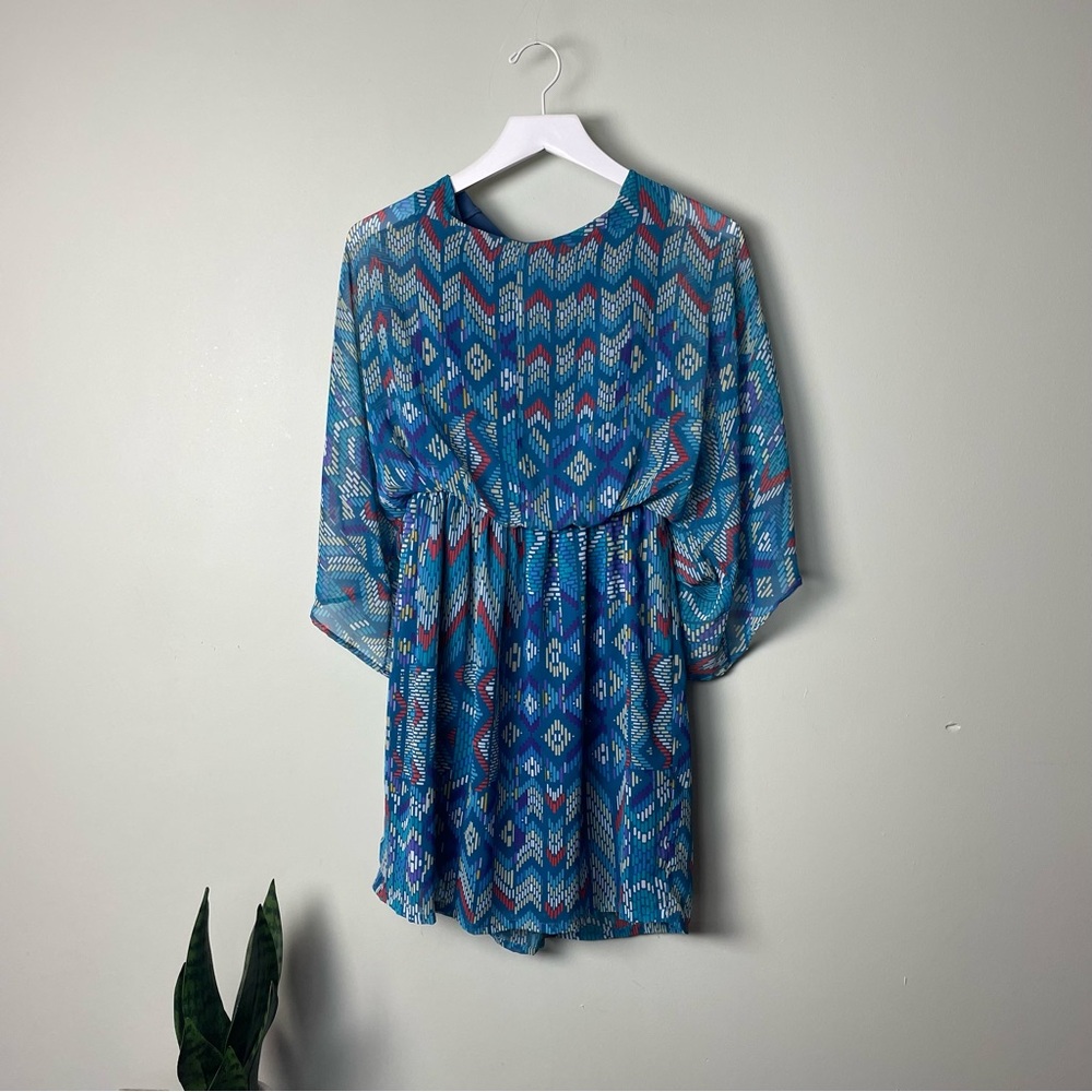 NWT Francesca’s Southwestern Dress / Size L